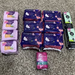 Sanitary Pads/Liners Lot