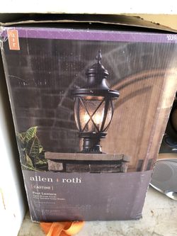 Post Lamp