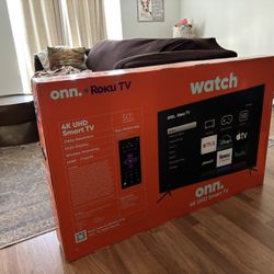 50“ On. Roku TV