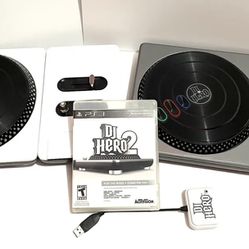 DJ Hero 2 with 2 Turntables & 2 Dongles - Game PS3