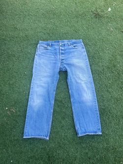 Levis Light Wash 2000s Button Fly Denim
