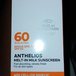 LA ROCHE-POSAY Anthelios Melt In Milk Sunscreen 60