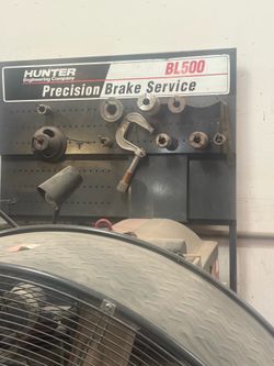 Hunter BL500 Precision Brake Lathe / Brake Service Machine – Shop Equipment