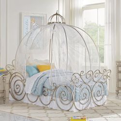 Cinderella pumpkin 2024 carriage bed frame