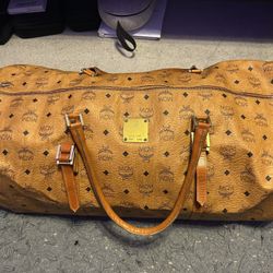 Big Mcm Duffel Bag