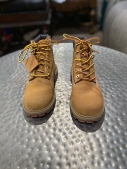 Timberland boys Wheat Nubuck Insulated Lace-Up Work Boots Ankle US 13