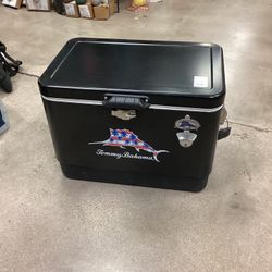 Used Tommy Bahama Palm Marlin Black 54 Quart Cooler 