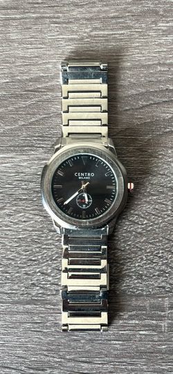 Centro Milano Silver Stainless Steel Watch