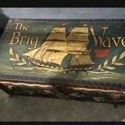 The Brig Wave Antique Trunk Rita Do U See Us 