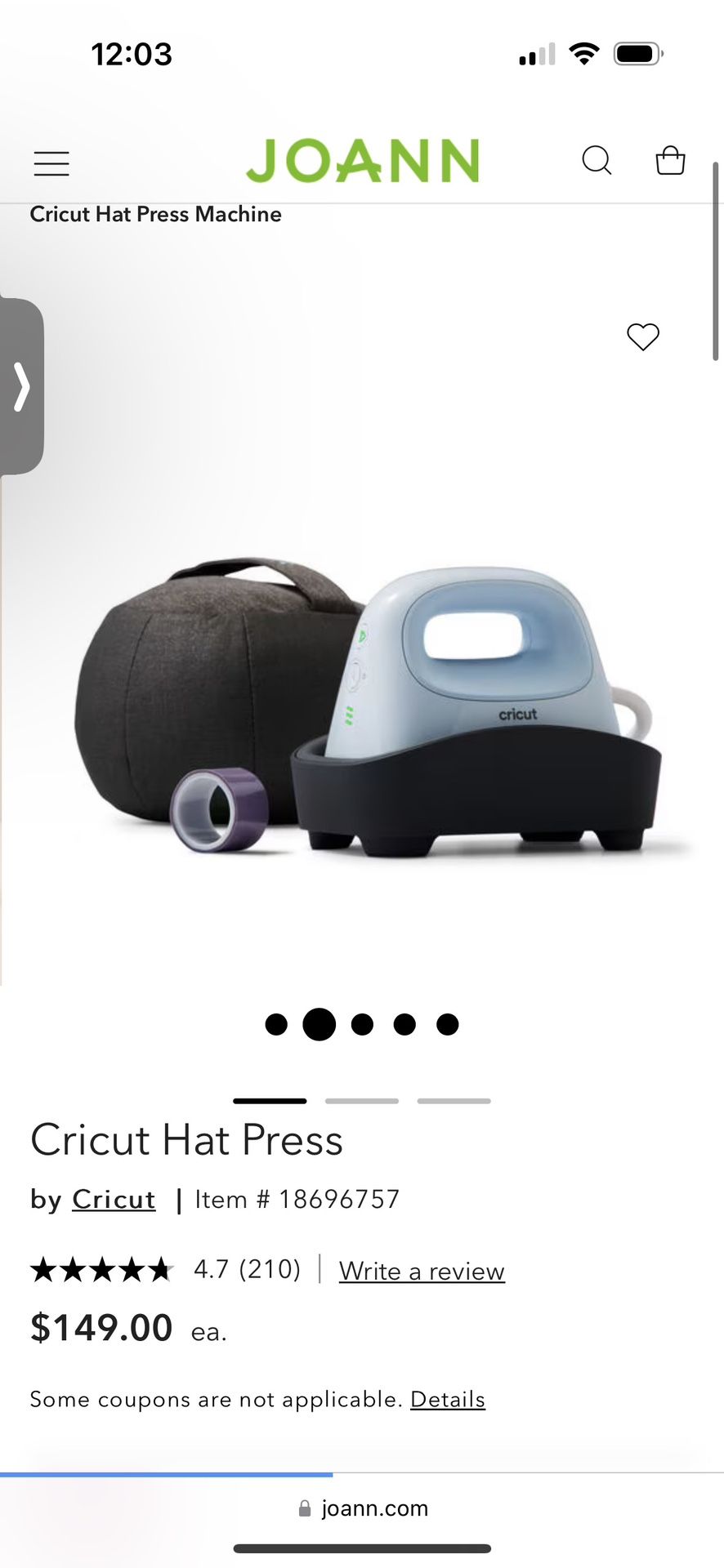 Cricuts And Cricut Hat Press