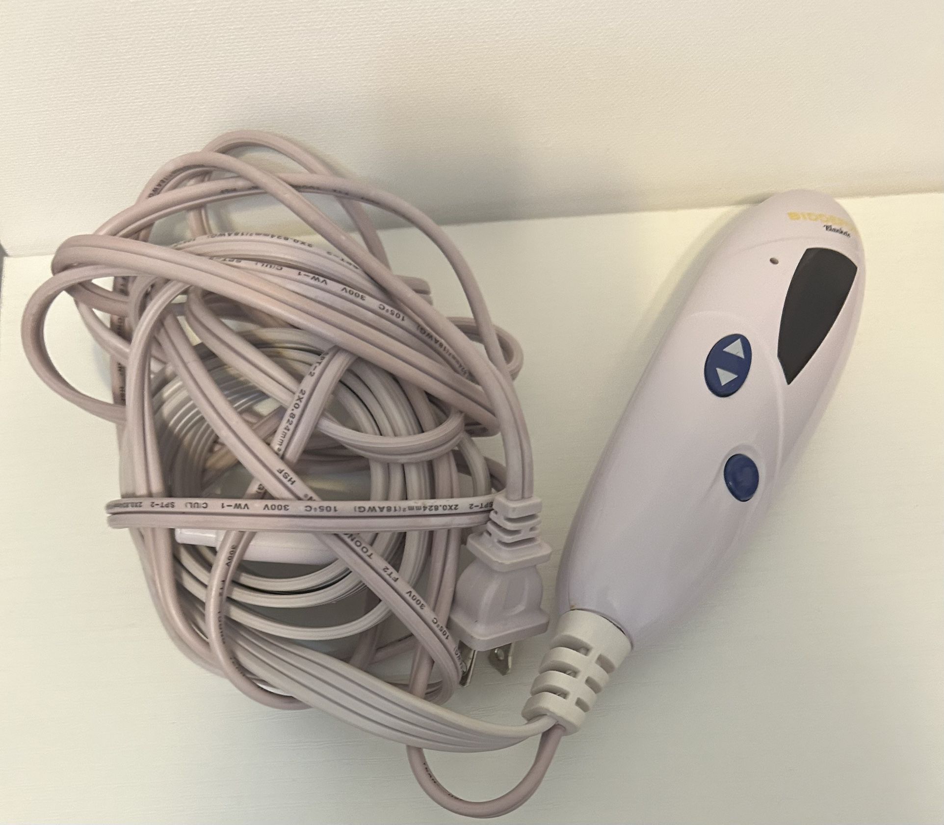 Biddeford TC13B1-T Electric Blanket 4-Prong Power Cord Controller Control