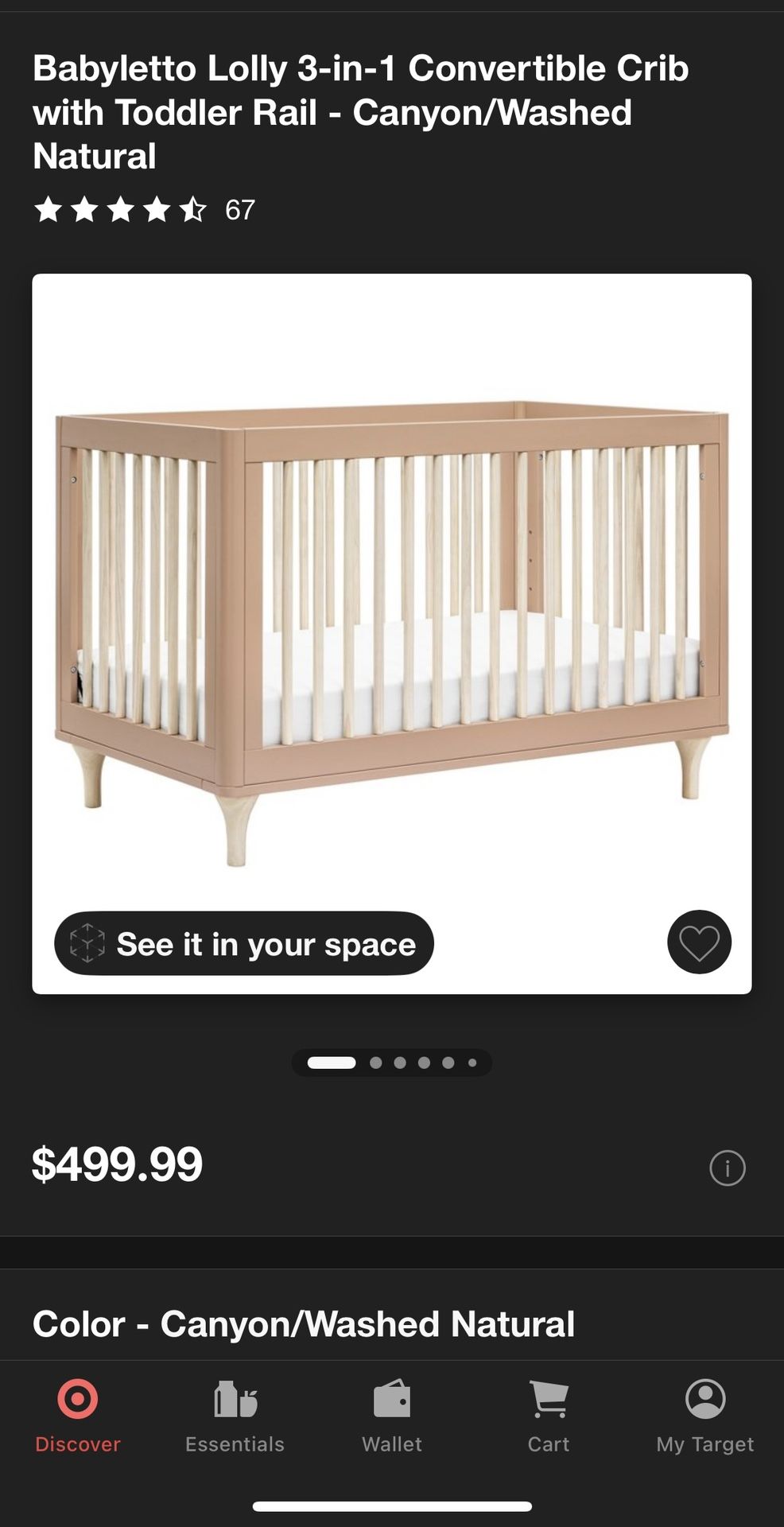 Convertible Crib To Toddler Bed/daybed 