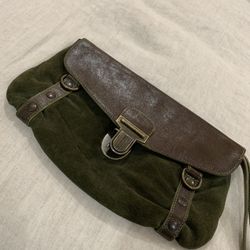 Leather Wristlet Purse