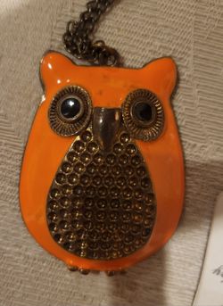 Owl necklace