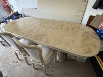 Dining Table Set With 5 Chairs