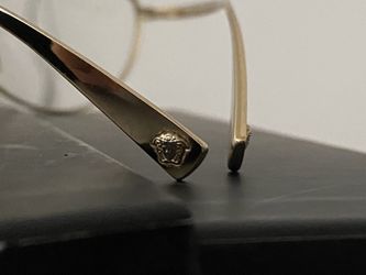 Versace Gold Rim Glasses