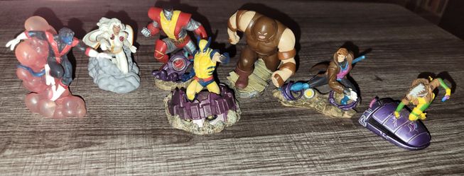 2011 Disney Store Exclusive Marvel Comics Modern X-Men Exclusive 7-Piece PVC Figure Set NM,  X-MEN 97'
