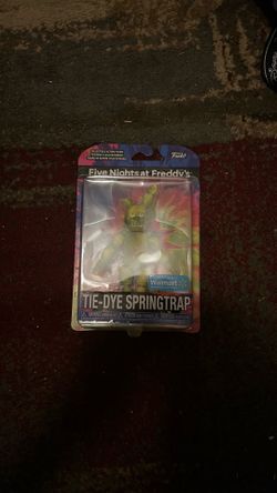 Tie dye spring trap