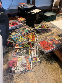 Vintage Marvel and DC Comics