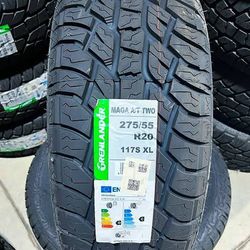 275 55 20 AT New Set Of Tires 