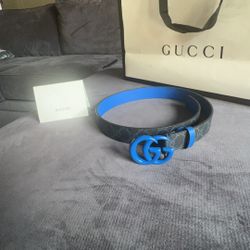 Gucci Supreme Monogram Belt New