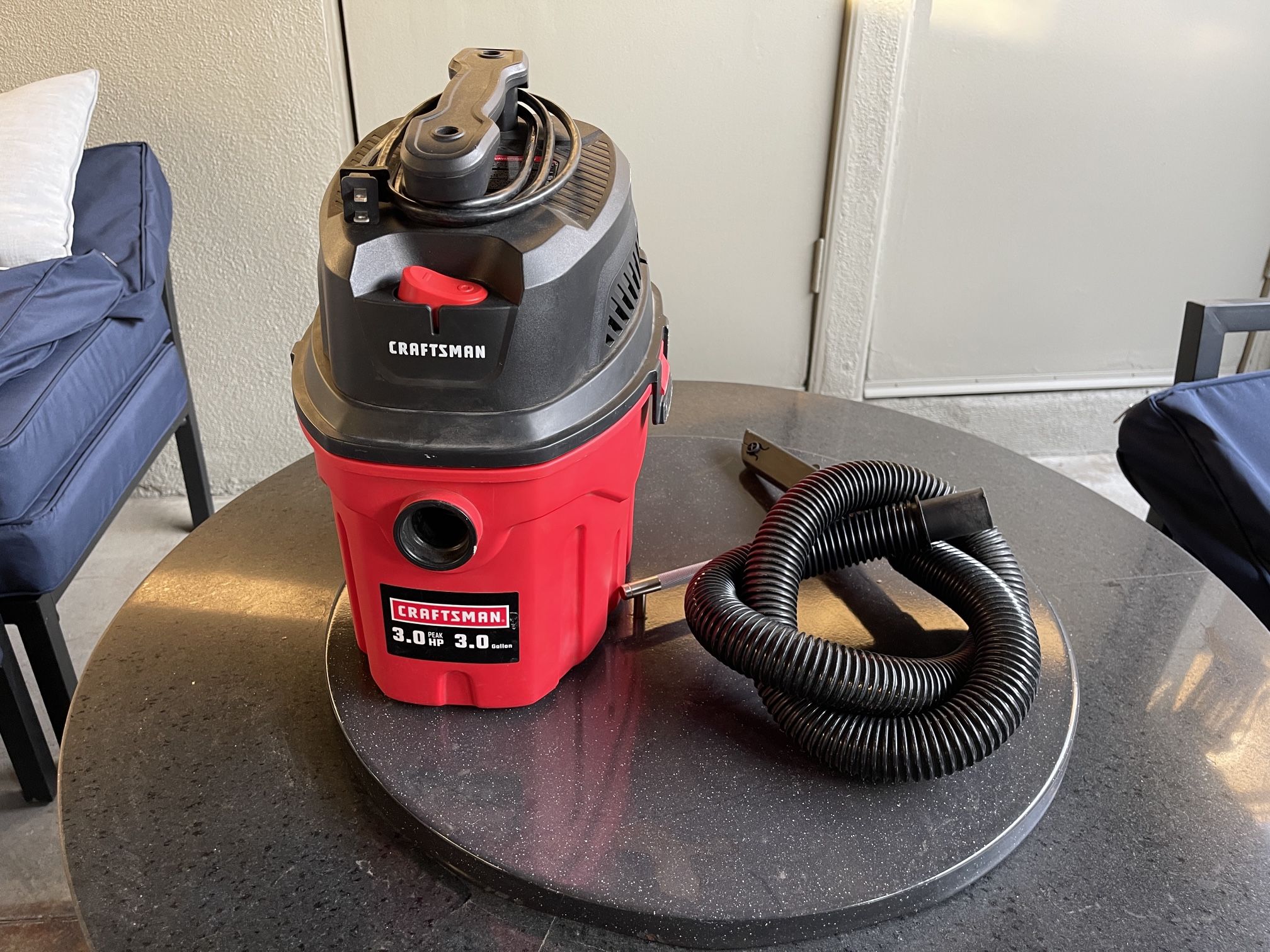 Craftsman Shopvac 3 Gallon 3 HP