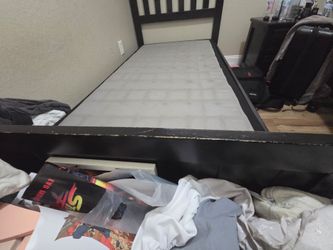 Frame for the bed and box frame