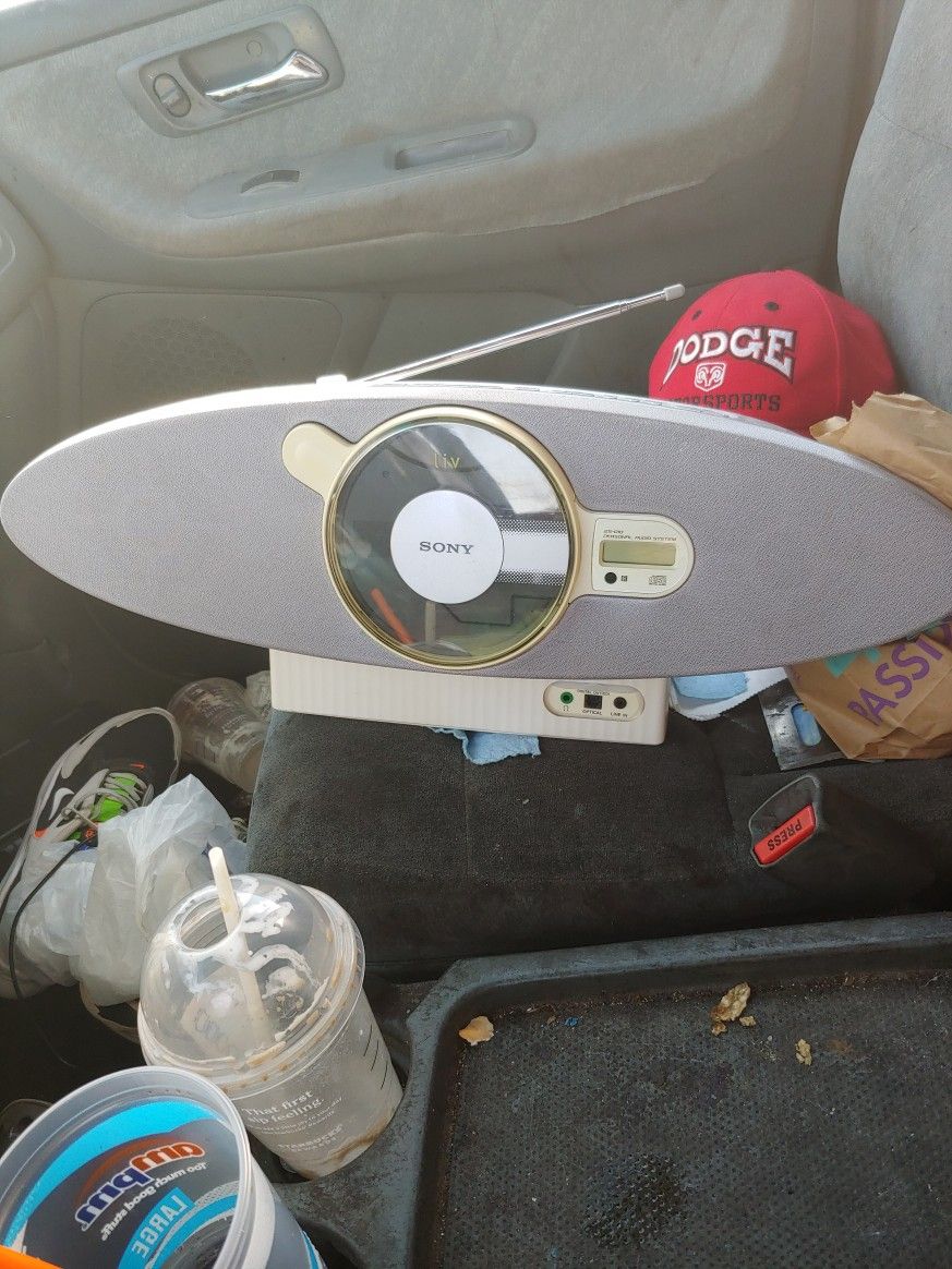 Sony Zs-d10 Cd Boom Box