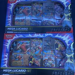 mega lucario ex figure collection
