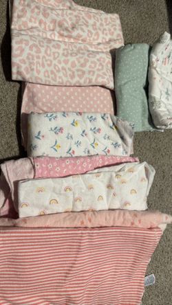 Baby Girl Receiving Blankets