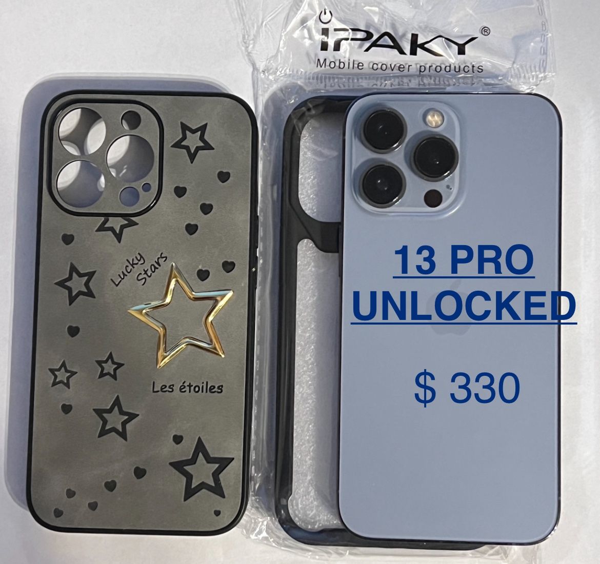 IPHONE 13 PRO, 128 GB, UNLOCKED.