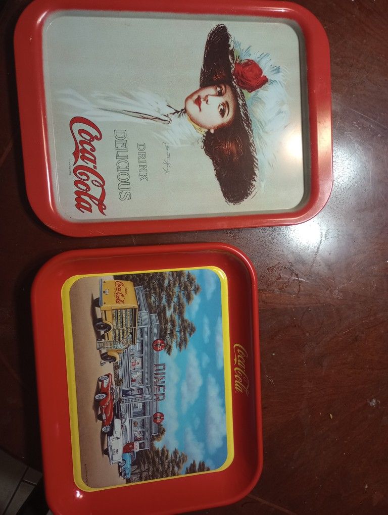 Coca Cola Trays