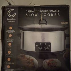 6 Quart Programmable Slow Cooker