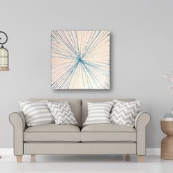 original wall art | acrylic on canvas | home, room, wall decor | "surge"