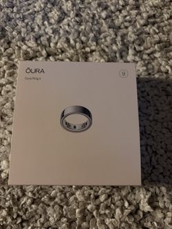 OURA RING 4 Silver Size 9 Brand new