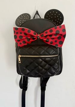 Disney Olivia Miller Purse Mickey Minnie Mouse Ears Backpack Bag
