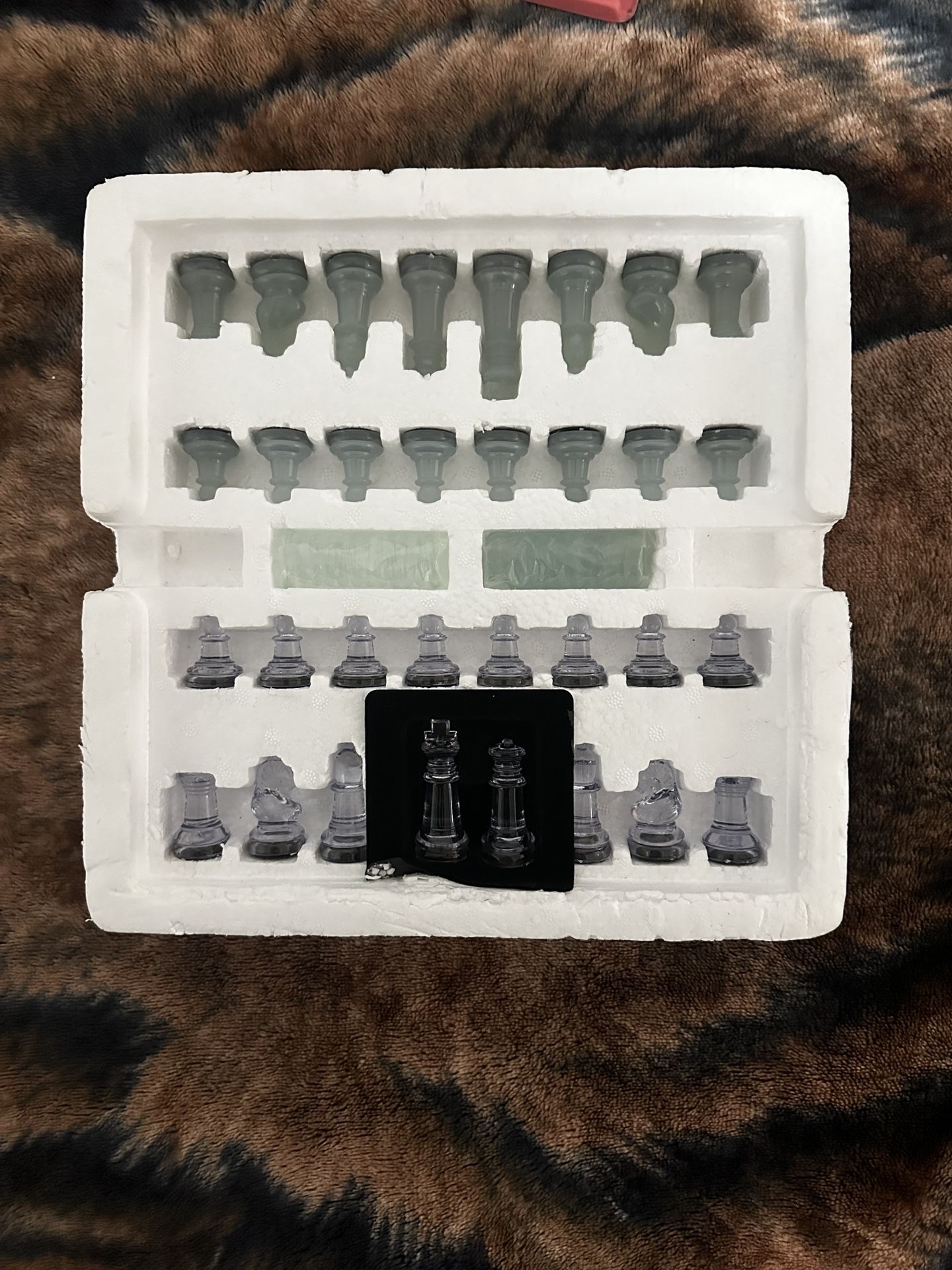 Glass Chess Set