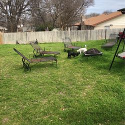 Metal Lawn Chairs Etc