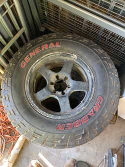 3 general grabbers 35x12.5x18 and 4 kmc enduro 18”