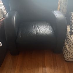 Black Leather Chair
