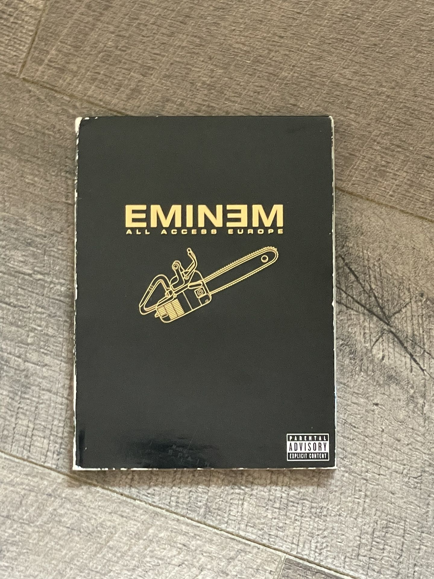 Eminem All-Access Europe 2002 DVD.
