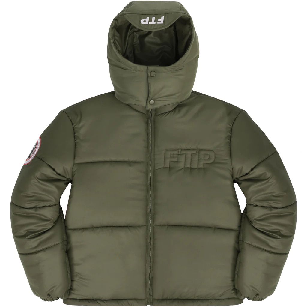 FTP Puffer Jacket (Olive) Size XL for Sale in Inglewood, CA - OfferUp