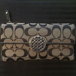 Coach signature wallet