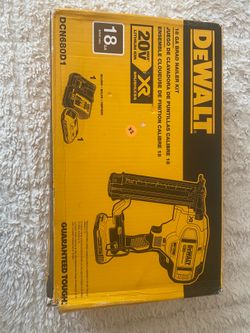 DEWALT 20V MAX XR Lithium-Ion 2-1/8 in. 18-Gauge Electric Cordless Brad Nailer