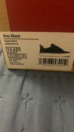 Girls vans shoes size 13