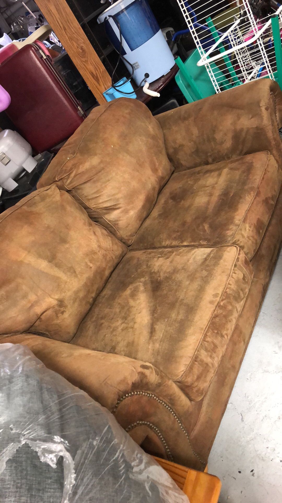 Loveseat and the chair good condition super comfortable