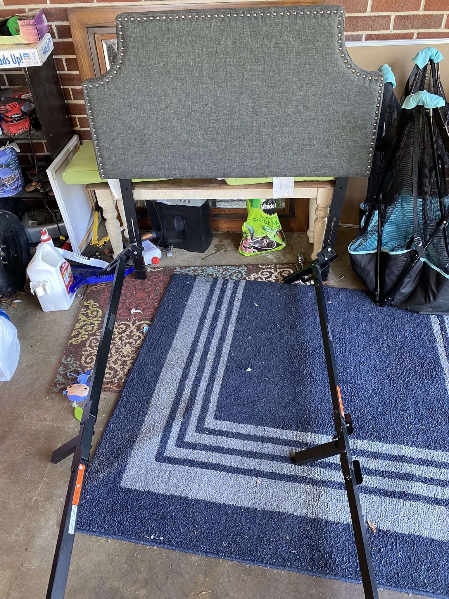 Headboard , Bed Frame And Box Spring