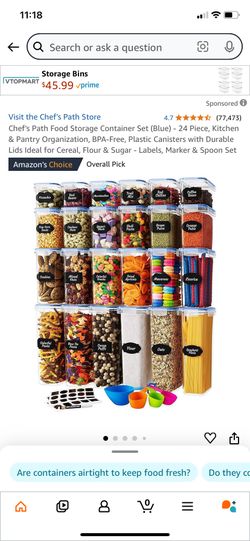 $25 Off And New - Chef’s Path 24 piece set