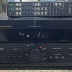 Sony STR-502P FM/AM Stereo Receiver w/Remote-Tested