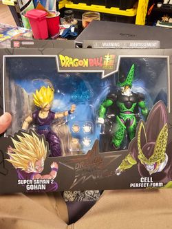 Gohan ssj2 vs cell perfect form